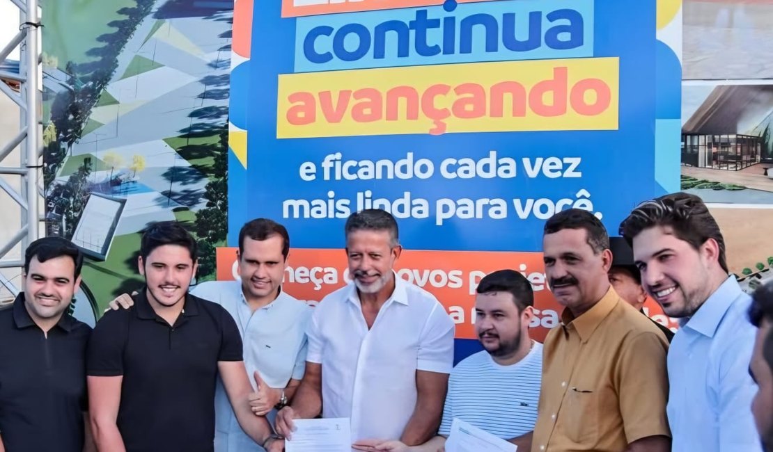 Arthur Lira participa de inaugurações em Limoeiro de Anadia e autoriza novas obras