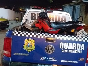 Motociclista embriagado tenta fugir da Guarda Municipal em Palmeira dos Índios