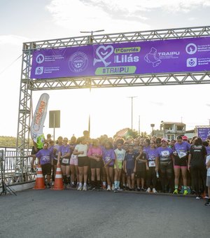 Corrida Agosto Lilás mobiliza centenas de traipuenses pelo fim da violência contra a mulher