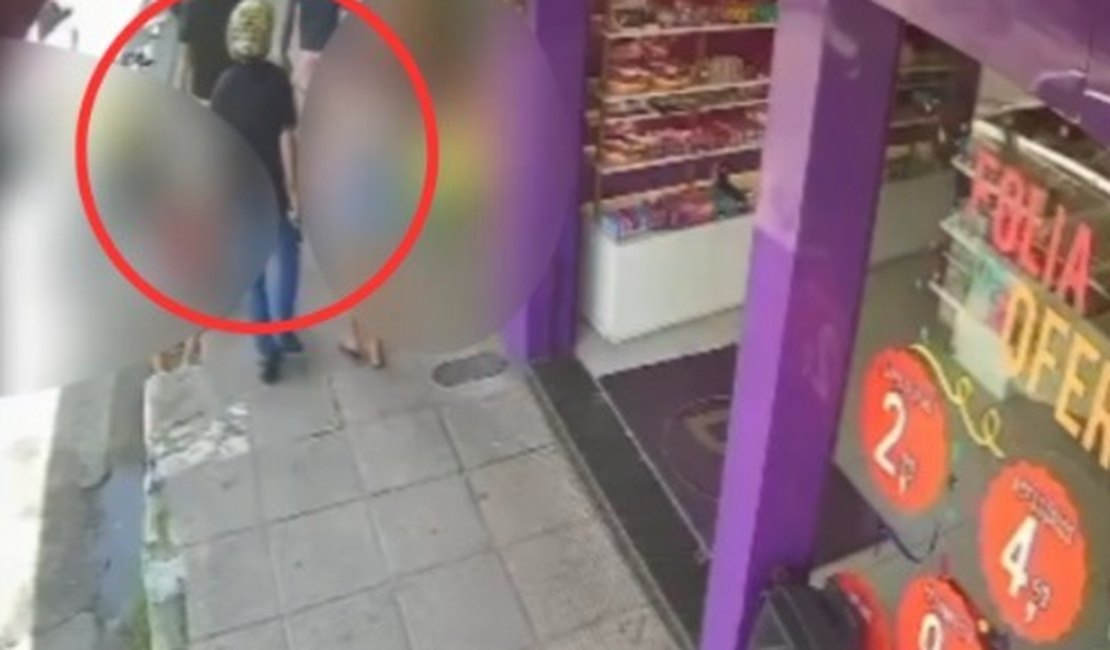 [Vídeo] Polícia divulga imagens para identificar autor de tentativa de homicídio no Jacintinho
