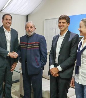 PT e PSB: Lula recebe Renata Campos e Paulo Câmara em São Paulo