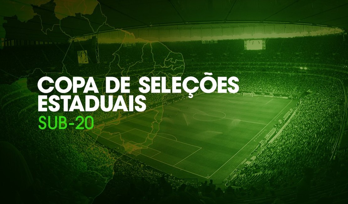 Goleada pela seleção gaúcha, Alagoas se despede da Copa de Seleções Sub 20
