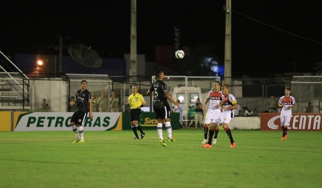 ASA perde chances e apenas empata com vitória em Arapiraca