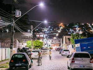 Mais quatro comunidades de Maceió vão receber iluminação 100% LED