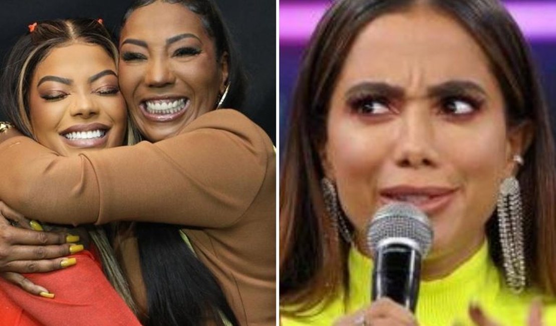 Fim de rixa: Mãe de Ludmilla é flagrada em show de Anitta