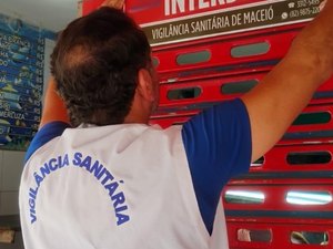 Vigilância interdita mais um frigorífico em Maceió e apreende 80kg de carne deteriorada