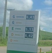 Preço da gasolina sobe pela segunda vez no mês em Porto Calvo