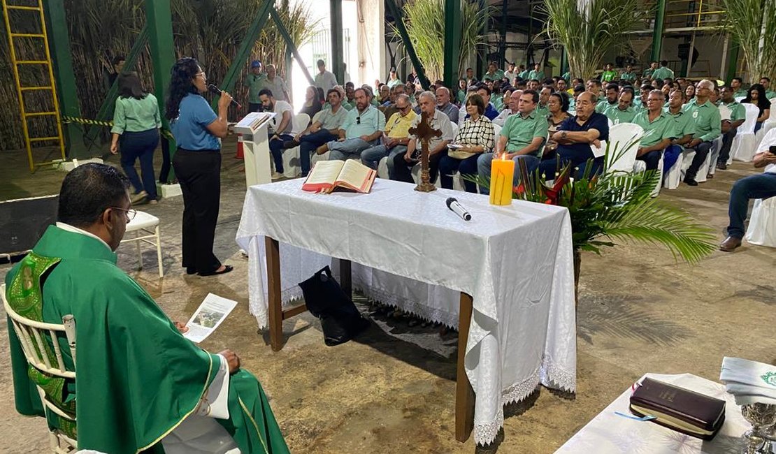 Usina de Porto Calvo promove solenidades religiosas para iniciar safra