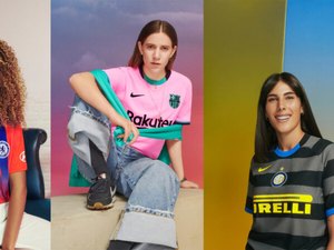 Nike lança coleção de camisas alternativas para vários de seus parceiros europeus