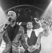 Noivo surpreende futura esposa com show de Belo durante casamento