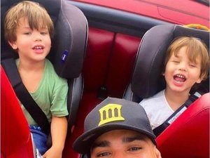 Gusttavo Lima posta foto com os filhos, e fãs pedem reconciliação com Suita