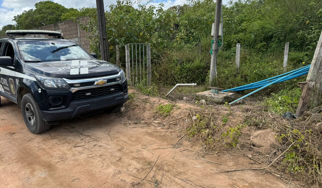 Poço Artesiano de Comunidade Rural de Igaci é encontrado depredado