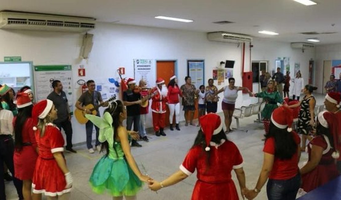 Hospital de Emergência do Agreste tem programação especial para celebrar Natal e Ano Novo