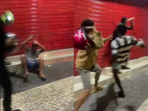 Dupla tenta furtar moto e é detida e agredida por motoboys no Centro de Arapiraca