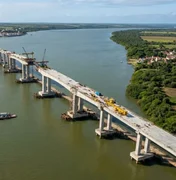Ponte Penedo-Neópolis avança e tem previsão de entrar em operação até dezembro de 2026