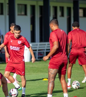 Na Cidade do Galo, CRB finaliza preparação para 7ª rodada da Série B