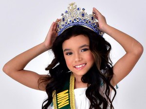 Alagoana Maria Antonella representa o Brasil no Mini Miss Mundial