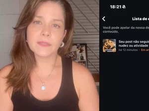 Samara Felippo tem fotos apagadas de rede social por suposta nudez infantil e se indigna: 'Que loucura'