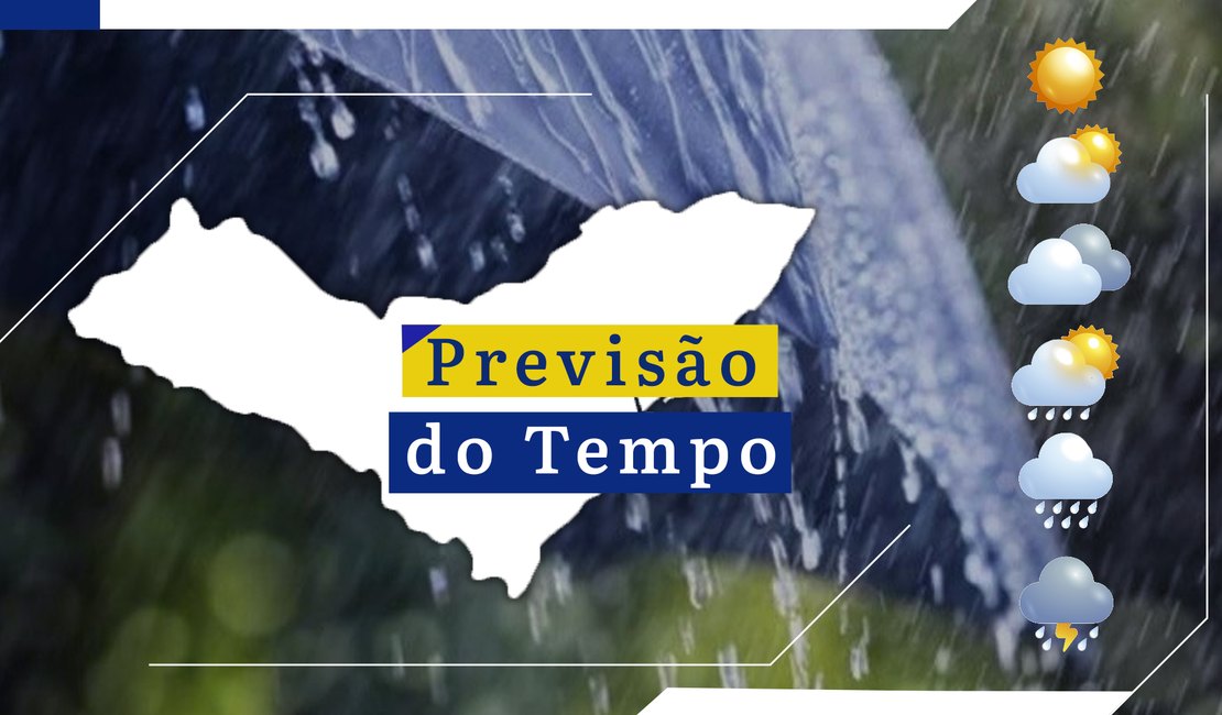 Final de semana será de possibilidade de chuva isoladas em Maceió