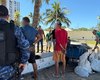 Dupla é presa suspeita de receptação de cabos de energia na orla de Maceió