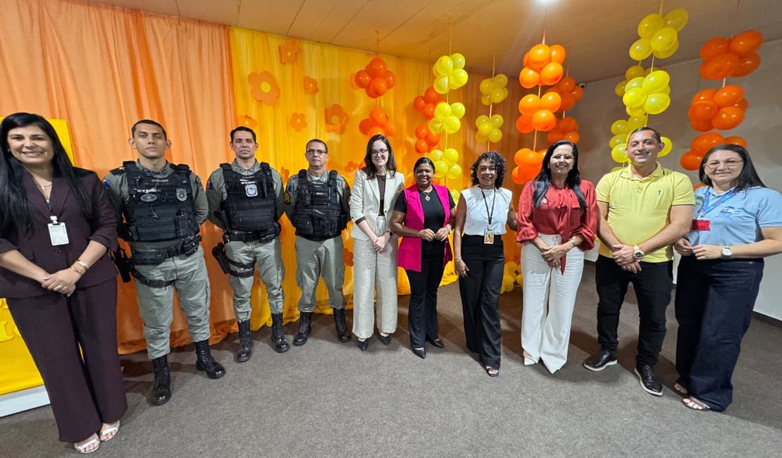 Lagoa da Canoa realiza palestra educativa e fortalece rede de proteção em ação alusiva ao 18 de Maio