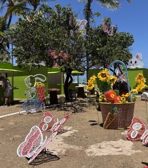 Vila Vestir Massayó com decoração de Páscoa será aberta nesta sexta-feira (6)