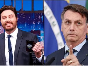 Bolsonaro nega ter pedido demissão de Danilo Gentili do SBT