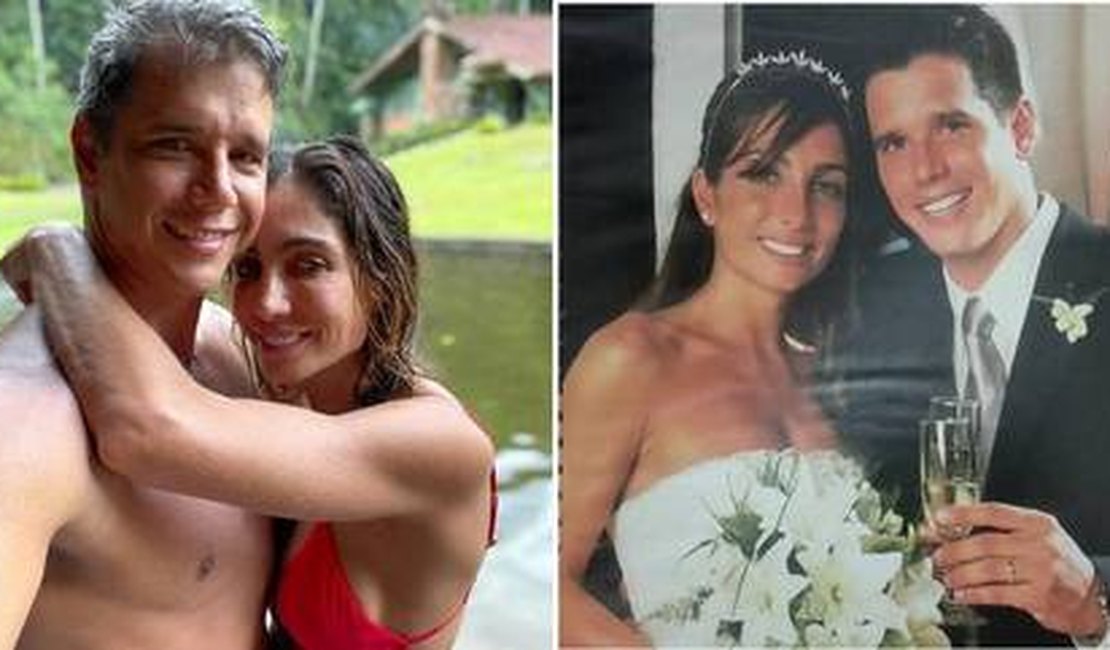 Marcio Garcia celebra 18 anos de casamento: 'O amor vence tudo'
