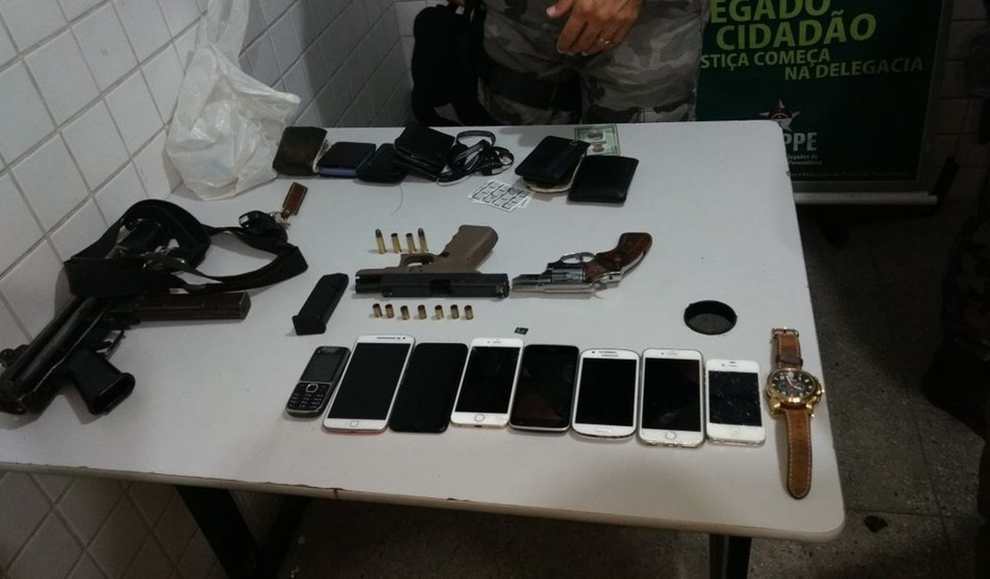 Empresário de Arapiraca é preso em Pernambuco por porte ilegal de arma