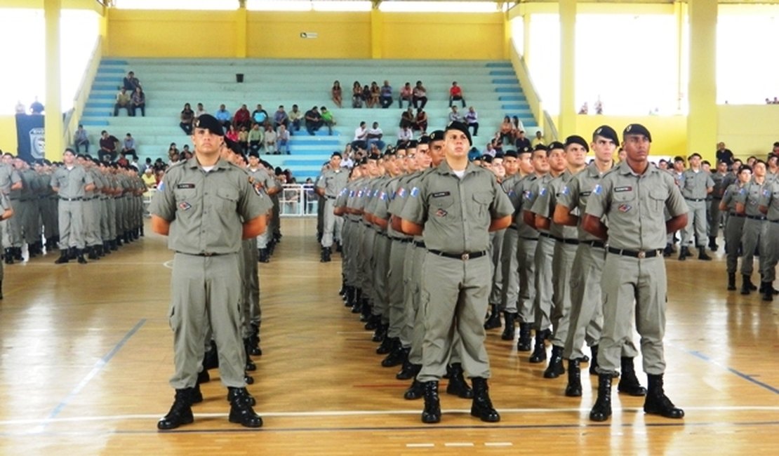 PM forma mais 766 novos policiais que atuarão em Maceió