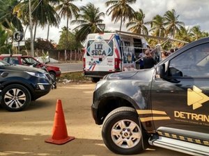 Operação Lei Seca prende três motoristas por embriaguez ao volante em Alagoas