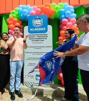 Governador Paulo Dantas entrega mais duas creches Cria em Maceió