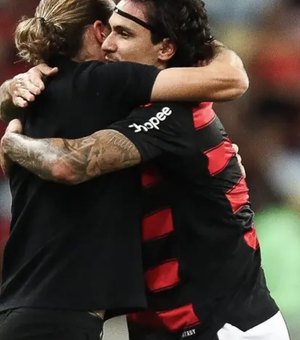 Compare desempenho do Flamengo de Filipe Luís com e sem Pedro