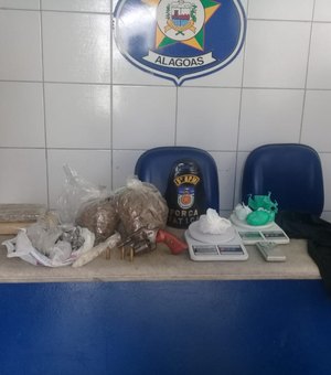 Polícia prende homem suspeito de comandar tráfico de drogas no Cleto Marques
