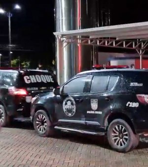 Suspeito é baleado e morre em operação contra integrantes do PCC e da CV em AL