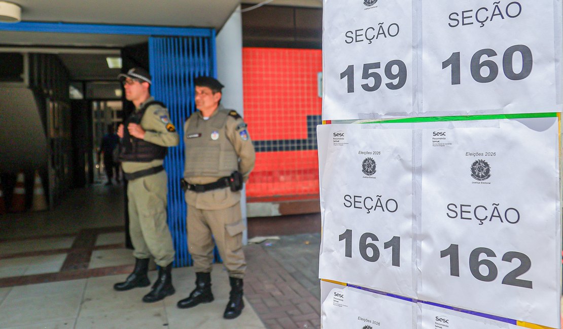 Mais de 8,5 mil policiais militares vão atuar nas eleições em Alagoas
