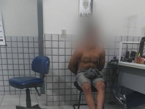 Acusado de matar jovem em Messias é apreendido após esfaquear motorista de aplicativo