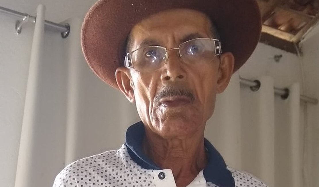 Há uma semana, idoso desaparece em União dos Palmares e família pede ajuda