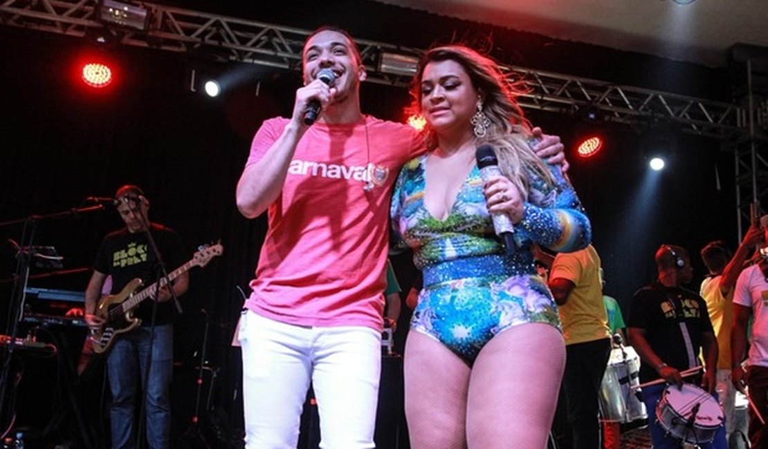 Preta Gil canta com Wesley Safadão em show no Rio