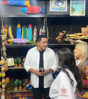 “Alagoas faz bonito no Salão do Artesanato e mostra ao Brasil nossa riqueza cultural” diz secretário Julio Cezar