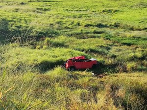 Músicos arapiraquenses ficam feridos em grave acidente na AL-115, em Lagoa da Canoa