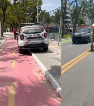 [Vídeo] Policiamento é reforçado após tentativa de homicídio na orla da Pajuçara