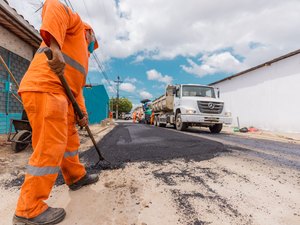 Programa Maceió Tem Pressa já pavimentou mais de 50 km de ruas