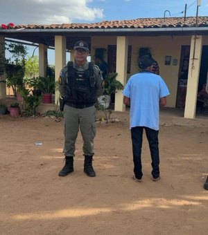 Idoso de 75 anos é preso no Sertão de Alagoas por estupro de vulnerável