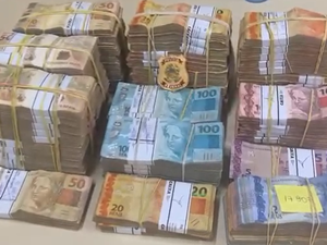 PF apreende R$ 1,5 milhão escondidos em mala em Minas Gerais