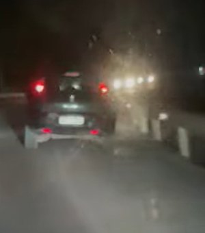 [Vídeo] Condutor é flagrado fazendo 'zigue-zague' antes do acidente na Ladeira do Catolé