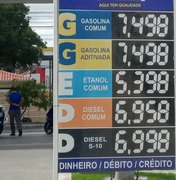 Preço do litro da gasolina comum já se aproxima dos R$8,00 em Arapiraca