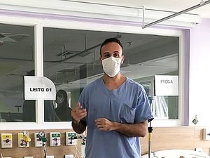 “UTI é ambiente de vida”, garante médico intensivista Diogo Brandão