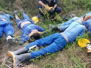 Tráfico e consumo de drogas é registrado durante intervalo de almoço de funcionários de construtora