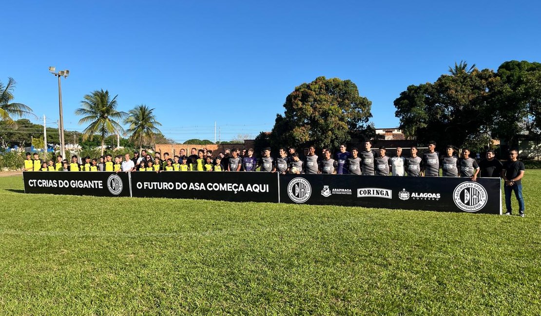 ASA firma cessão de uso e anuncia novo CT das categorias de base: “Crias do GIGANTE”